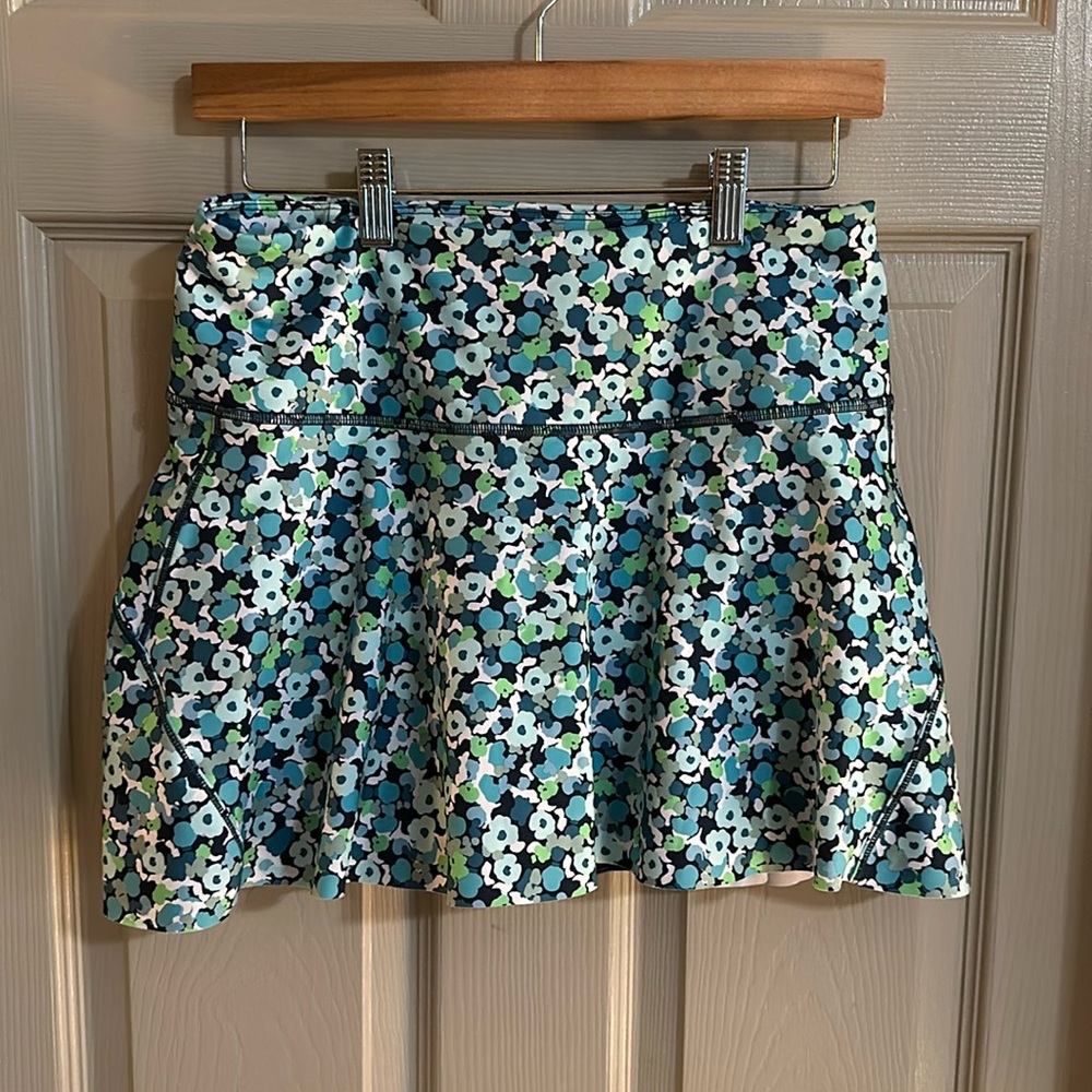 Athleta Ace Tennis Skort 13.5” Floral Print | Size M